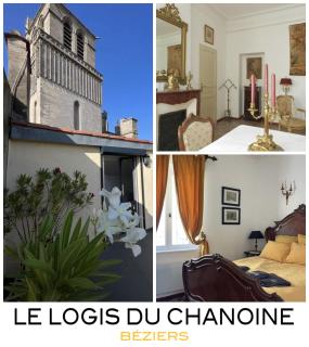 Le Logis du Chanoine, 50 m2 and terrace face to Cathedral - Béziers - 0