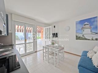 662 - Appartamento bilocale a Marcelli, al primo piano con terrazzo vicino alla spiaggia climatizzato - SPIAGGIA INCLUSA - 5