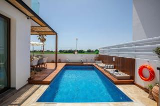 Extraordinary Protaras Villa Villa Leone 3 Bedrooms Private Outdoor Pool Furnished Sun Terrace Shaded Furnished Terrace Private Garden , - Protaras - 9