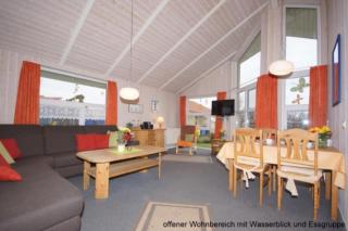 4 Personen Ferienhaus mit privatem Bootsteg, direkter Seelage, Kanu und Sauna in Otterndorf - Otterndorf - 8
