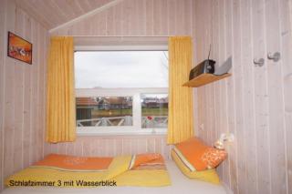 6 Personen Ferienhaus mit privatem Bootsteg, direkter Seelage, Kanu, Whirlpool und Sauna in Otterndorf - 1