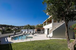 Luxurious Villa Kirianna - Private Pool, Jacuzzi, Sauna, & Gym - 13km to Rethymno center - Kiriánna - 3