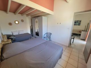 Villa 5 couchages 2 chambres belle terrasse d'angle piscine commune dans résidence sécurisée à 200m de la mer LRMA2A - Portiragnes - 3