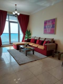 Ajman Corniche Residence- Sea view 1BR - Homeyvillas - Ajman - 0