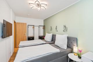 DresdenStay Nähe Elbepark 2 Schlafzimmer Kamin PS4 - Dresden - 5