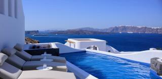 Exquisite Santorini Villa Villa Luna 3 Bedrooms Breathtaking Sea Views And Private Pool Akrotiri - Akrotiri - 9