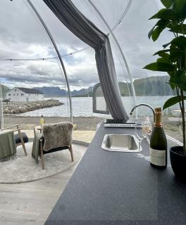 Glass domes at Arctic Ocean Lodge - - 5