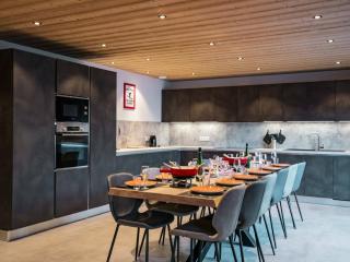 Chalet 6 pièces neuf, 12 pers, 3 sdb, parking, terrasse, proche remontées - FR-1-676-193 - Châtel - 3