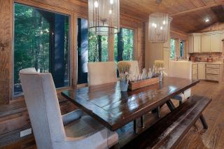 A Stoney River - Luxurious Cherry Log Riverfront Cabin - Hot Tub, Game Room, Multiple Decks, Views of Ellijay River, Goose Islan - Cherry Log - 3