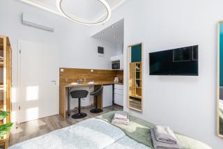Stylish Green Studio Central Budapest - 2