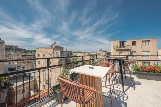 Spacious Couples Studio with Seating Area & Rooftop Vibes Zen Gaia By Tessera - Atene - 8