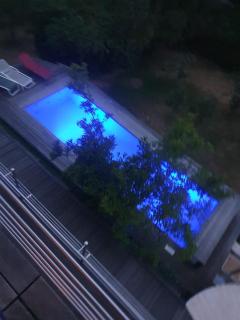 Doppelzimmer mit neuem Bad und Sportpool-Nutzung außen, im Souterrain der Villa Naturpark, Garten mit Rheinblick - Coblença - 7