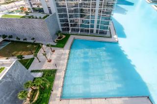 Lagoon Luxe - Stylish Stay in District One MBR DXB - 1