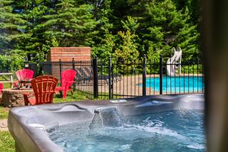 Fiddler Lake Resort Chalet 73 Deer with pool - Mille-Isles - 5