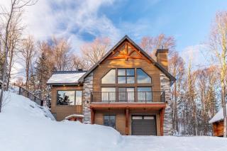 Promontoire-29 Mountain chalet with a hot tub - Saint-Philémon - 9