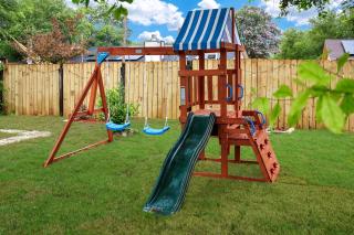 Near Sea World Hot Tub Swing Set Bbq Yard Games - San Antonio - 6