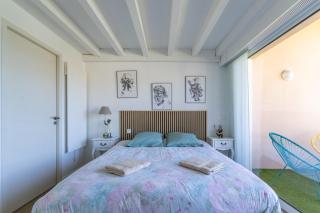 Grand balcon vue piscine, proche plage, parking, wifi, golf, lave linge et vaisselle - Moliets-et-Maa - 5