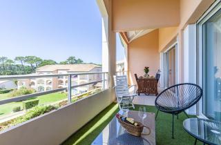 Grand balcon vue piscine, proche plage, parking, wifi, golf, lave linge et vaisselle - Moliets-et-Maa - 7