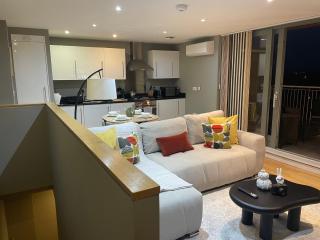Central Lux Penthouse with Balcony, Terrace & Prking - Bedford - 4