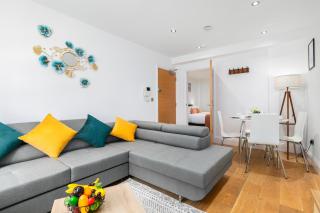London City Shoreditch 1BR Luxury Balcony Sleeps 4 - Londra - 7