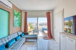 Designer 5 Star Garden Penthouse Hot Tub Marina Skyline - Msida - 5