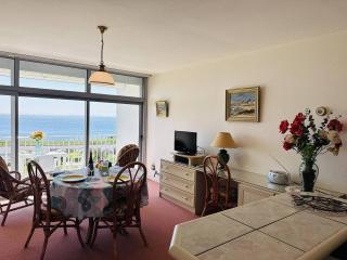 Studio 3pers vue mer, 1min à pied plage, wifi, parking - 5