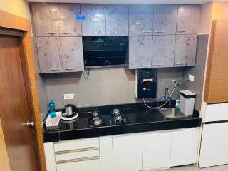 2bed 2bath 2AC kitchen , Puri , Near Beach, Homestay at Ananya Palm Beach Apartment - Puri - 3