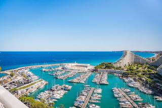 T3 luxe Marina Baie des Anges vue mer panoramique - 9