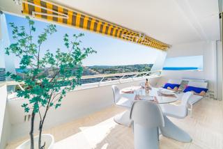 T3 luxe Marina Baie des Anges vue mer panoramique - 5