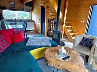 Górska chata na Kaszubach - balia na wyłączność, sauna, klimatyczne miejsce - Gołubie - 3