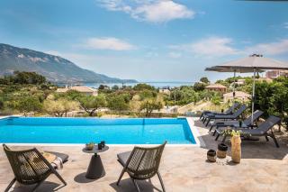Modern Kefalonia Villa 3 Bedrooms Villa Anthelia Private Pool Stunning Sea Views Klismata - Céphalonie - 9