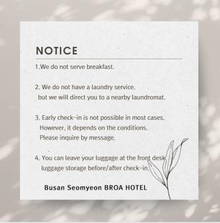 Busan Seomyeon Broa Hotel - Busan - 7