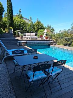 Rez de Jardin d'une Bastide VILLA LA GARDI avec Piscine privée - 1