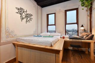 Historical Flat Unique Terrace AC in Beyoğlu Galata - Estambul - 3