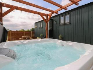 Luxury Shepherd Hut with Private Hot Tub - 3