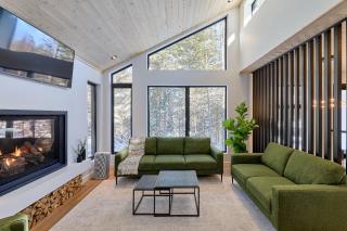 Chalet La Blanche private spa - Valcartier Station - 6