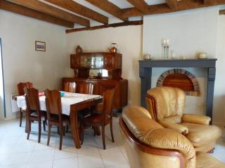 Charmante maison rénovée avec cour, proche bourg, WiFi, jardin clos, animaux acceptés, à Louchy-Montfand - FR-1-489-178 - 4
