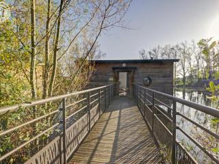 Cabane insolite au bord d'un étang, animaux acceptés, terrasse privative - FR-1-496-77 - Veauchette - 5