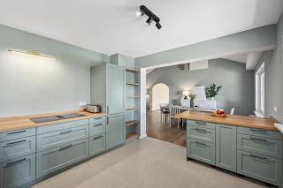GUT KLETKAMP "Finkenhaus" - Idyllisch freistehendes Landhaus mit 3 Schlafzimmern und fantastischem Ausblick I 8 Personen I Offener Kamin I Garten I Wintergarten I Große Terrasse I Ruhig am Waldrand I Parkplätze I WLAN - Kletkamp - 6