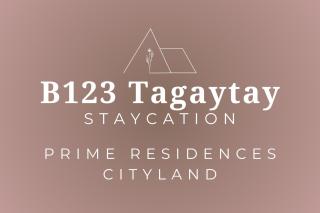 B123 Unit 1852 Prime Residences Tagaytay Condominium - Budget Staycation - Not 5-star Hotel Accommodation - 0