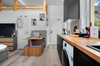 Komfortables Studio in Köln-Ehrenfeld, Küche, Vollausstattung, Netflix, 1 Min zur U-Bahn, 10 Min zum Neumarkt - 5