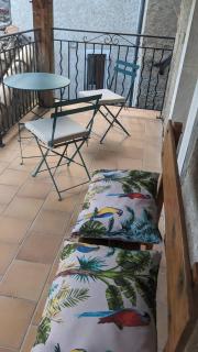 chambre salle de bain privée,terrasse avec vue - Entrevaux - 3