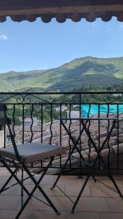 chambre salle de bain privée,terrasse avec vue - 1