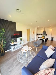 New Deluxe 2-BDR Apartment with FREE Parking - Nottingham - 0