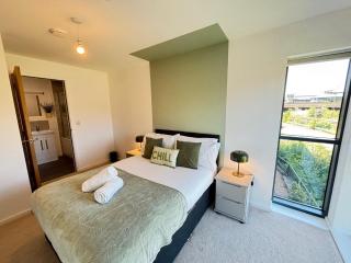 New Deluxe 2-BDR Apartment with FREE Parking - Nottingham - 7