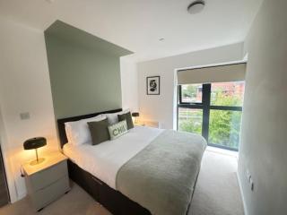New Deluxe 2-BDR Apartment with FREE Parking - Nottingham - 5