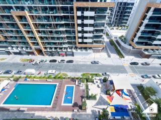 Serenity Studio with Balcony at Azizi Riviera - 9