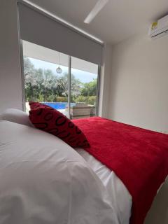 Amplio y cómodo apto para 6 a Max 12 personas con piscina privada en Laguna Club - Cartagena - 3