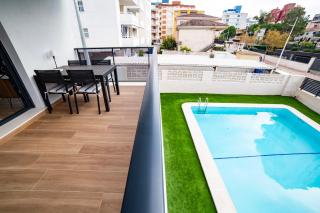 Gandia Playa Moderna - nuevo con piscina y parking, 2 banos, playa 300 m, grau 300 m - Playa de Gandia - 6