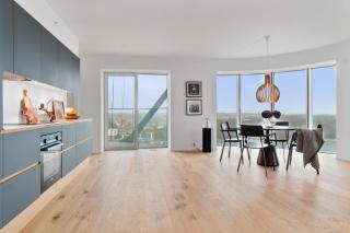 On the 26th floor in the front row to Aarhus Bay - Aarhus - 9